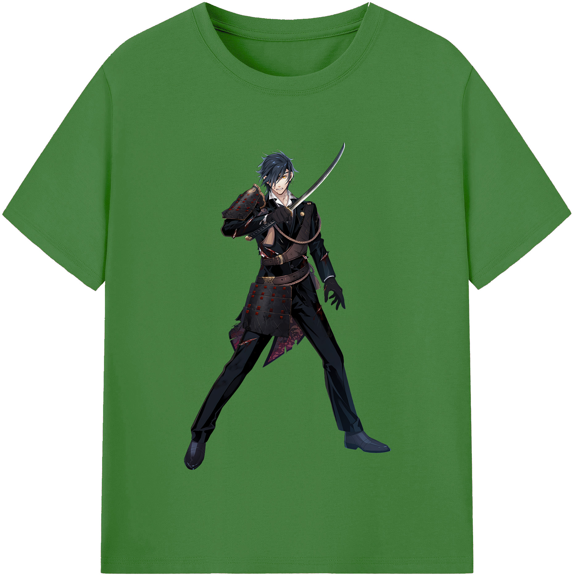 （画像用） 刀剣乱舞 Touken Ranbu レディースカジュアルプリントTシャツ（綿100％）